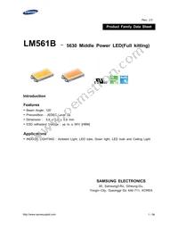 SPMWHT541MD5WAWKS3 Datasheet Cover