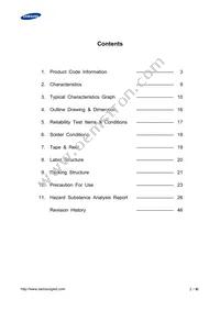 SPMWHT541MP5WAVHS3 Datasheet Page 2