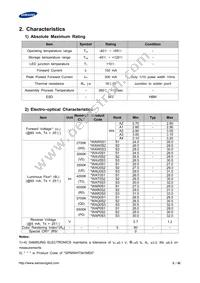 SPMWHT541MP5WAVHS3 Datasheet Page 9