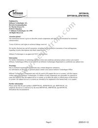 SPP70N10L Datasheet Page 8