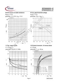 SPP80N08S2L-07 Datasheet Page 6