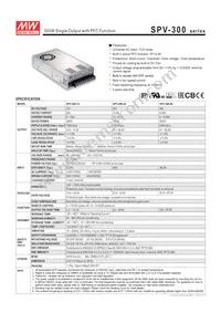 SPV-300-12 Datasheet Cover