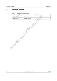 SPV1001N40 Datasheet Page 8