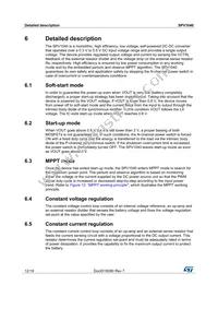 SPV1040TTR Datasheet Page 12