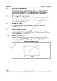 SPV1040TTR Datasheet Page 13