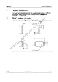 SPV1040TTR Datasheet Page 15