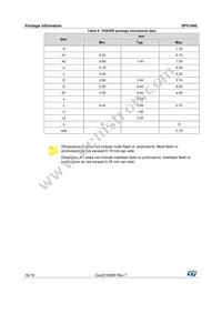 SPV1040TTR Datasheet Page 16