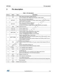 SPV1050TTR Datasheet Page 7