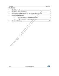 SPV1512N Datasheet Page 2