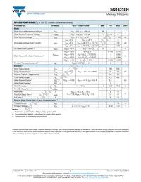 SQ1431EH-T1_GE3 Datasheet Page 2