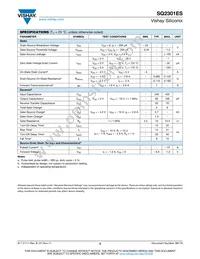 SQ2301ES-T1_GE3 Datasheet Page 2