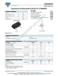 SQ2308CES-T1_GE3 Datasheet Cover