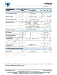 SQ2308CES-T1_GE3 Datasheet Page 2