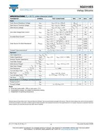 SQ2310ES-T1_GE3 Datasheet Page 2