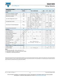 SQ2319ES-T1-GE3 Datasheet Page 2