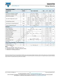 SQ2337ES-T1_GE3 Datasheet Page 2