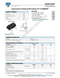 SQ2361AEES-T1_GE3 Datasheet Cover