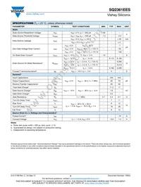 SQ2361EES-T1-GE3 Datasheet Page 2