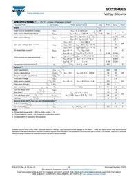 SQ2364EES-T1_GE3 Datasheet Page 2