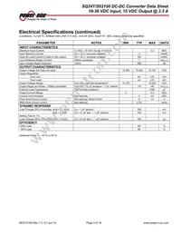 SQ24S03150-PS00G Datasheet Page 3