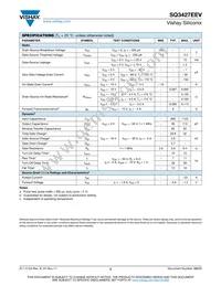 SQ3427EEV-T1-GE3 Datasheet Page 2