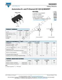 SQ3585EV-T1_GE3 Datasheet Cover