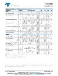 SQ3585EV-T1_GE3 Datasheet Page 2