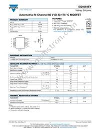 SQ4064EY-T1_GE3 Datasheet Cover