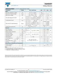 SQ4064EY-T1_GE3 Datasheet Page 2