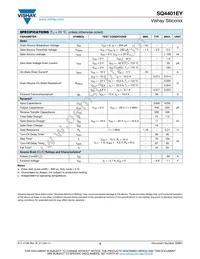 SQ4401EY-T1_GE3 Datasheet Page 2