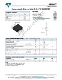 SQ4483EY-T1_GE3 Datasheet Cover