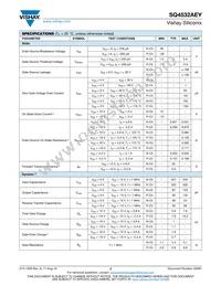 SQ4532AEY-T1_GE3 Datasheet Page 2