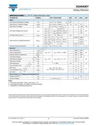 SQ4840EY-T1_GE3 Datasheet Page 2