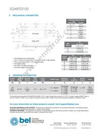 SQ48T03150-PCA0G Datasheet Page 13