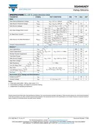 SQ4946AEY-T1_GE3 Datasheet Page 2