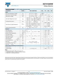 SQ7415AENW-T1_GE3 Datasheet Page 2