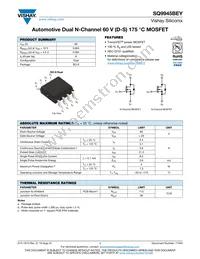 SQ9945BEY-T1_GE3 Datasheet Cover