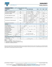 SQ9945BEY-T1_GE3 Datasheet Page 2