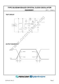 SQA000001 Datasheet Page 4