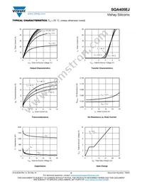 SQA405EJ-T1_GE3 Datasheet Page 3