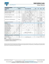 SQD100N04-3M6L_GE3 Datasheet Page 2