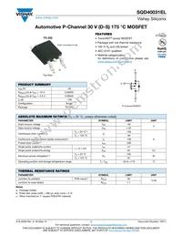 SQD40031EL_GE3 Datasheet Cover