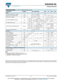 SQD50N06-09L_GE3 Datasheet Page 2