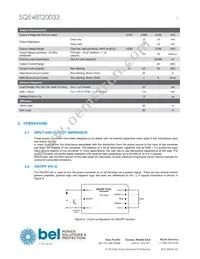 SQE48T20033-NGB0G Datasheet Page 3
