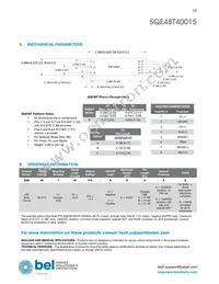 SQE48T40015-NDCKG Datasheet Page 13