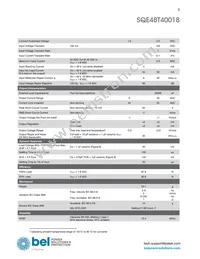 SQE48T40018-NDBK Datasheet Page 3