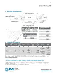 SQE48T40018-NDBK Datasheet Page 13