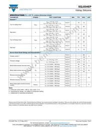 SQJ204EP-T1_GE3 Datasheet Page 3