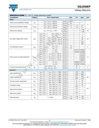 SQJ208EP-T1_GE3 Datasheet Page 2
