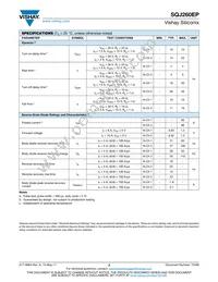 SQJ260EP-T1_GE3 Datasheet Page 3